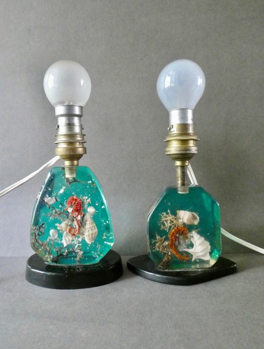 Paire lampes inclusions - de,