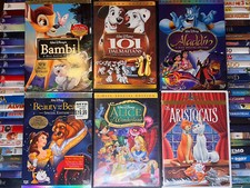 DVDs A-L Titles DISNEY PIXAR DREAMWORKS Buy 5 get 1 FREE