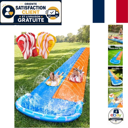 Ensemble toboggan aquatique - de,