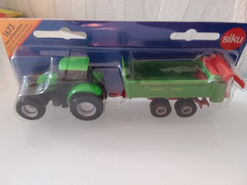 Siku 1673 tracteur avec - 1673,