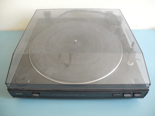Ancienne platine vinyle - vinyle, aiwa