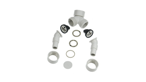 Adaptateur double évacuation - adaptateur,