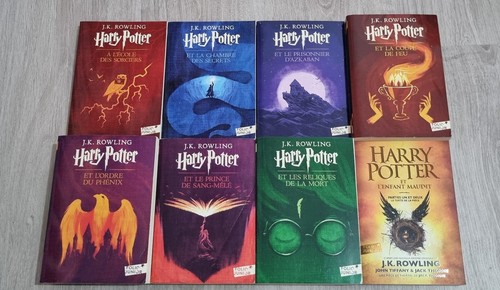 Harry potter 8 livres - harry,