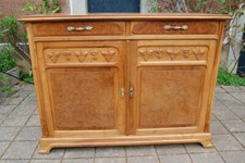 buffet art nouveau en noyer