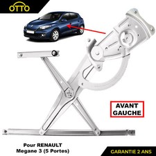 Mécanisme de Lève Vitre Avant Gauche pour Renault Mégane III 5 Portes