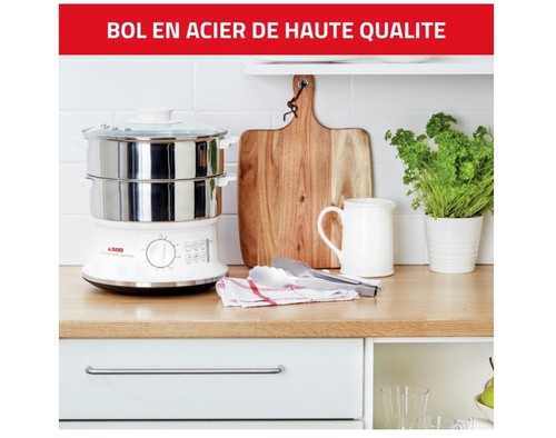 Cuiseur vapeur seb inox - cuiseur,