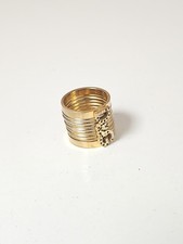 Bague D&G Diva acier doré