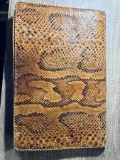 porte document Peau Python