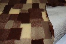 Professionnel Antidérapant Vétérinaire Chien Chiot Literie Patchwork - Marron