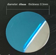 x2 Plaque Métal Adhésif Pour