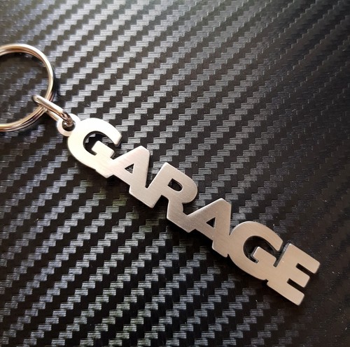 Garage porte clé acier - garage, porte-clé