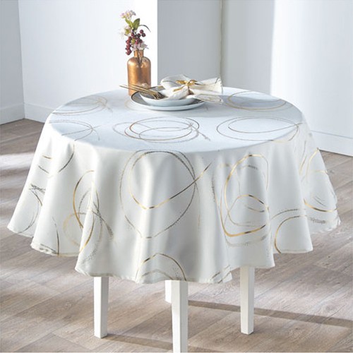 Nappe ronde 1m80 - bully, blanc