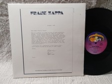 Frank ZAPPA 33T 12" Shut Up N