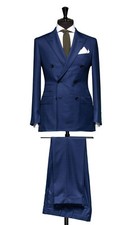 Hommes Costume Bleu Garçons