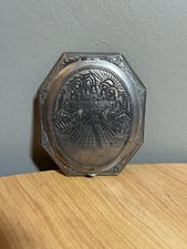 Ancien poudrier miroir 