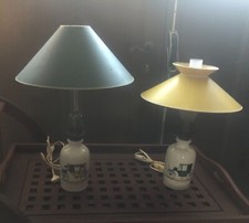 paire de lampes de chevet en