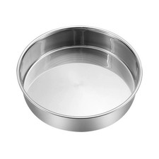 Plat à gâteau rond en acier