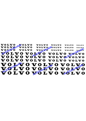 Alezan models decals volvo - .,