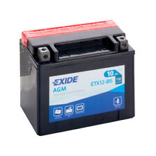Batterie moto Exide ETX12-BS YTX12-BS 12v 10ah 150A