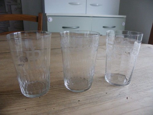 Verres anciens cristal - en,