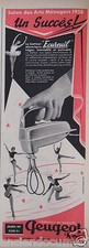 ADVERTISEMENT 1958 PEUGEOT BROTHERS THE ELECTRIC SQUIRREL DRUMMER - ADVERTISING