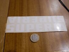 Autocollant decal transfert vélo – SUPERIA