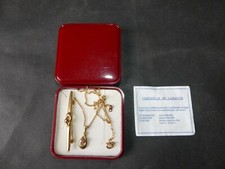 PARURE BROCHE ET CHAINE