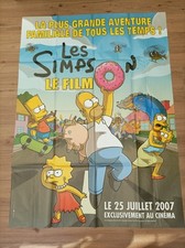 affiche cinema 120x160 Les Simpson Le Film