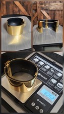 EXCELLENT Celine $620 RARE Manchette ITALY Gold 7.5 In Cuff Bracelet 82.6 GRAMS