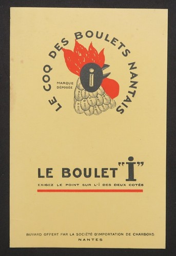 Buvard boulet coq - boulet, des