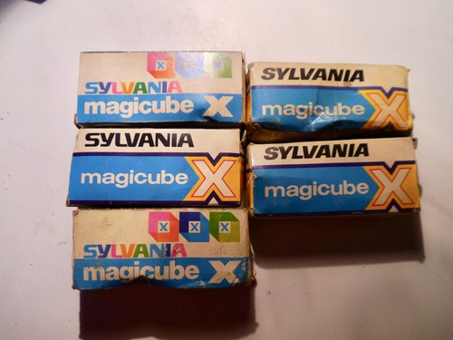 Box sylvania flash cubes - 3,