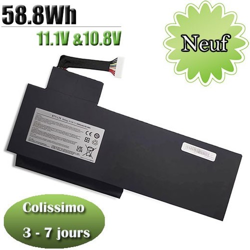Batterie bty l76 pour msi - batterie, bty-l76