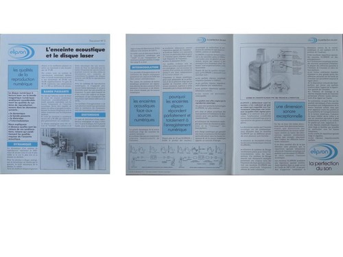 Brochure enceintes elipson - enceintes,