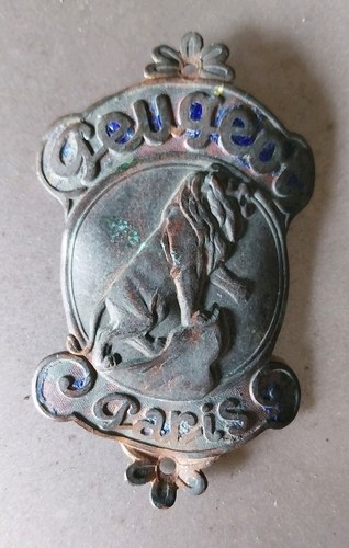 Plaque construteur ancienne - plaque,