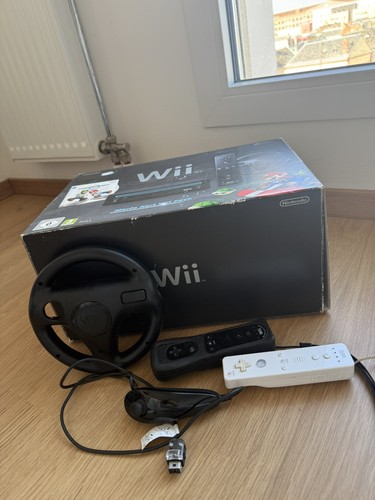 Nintendo wii black limited - black,