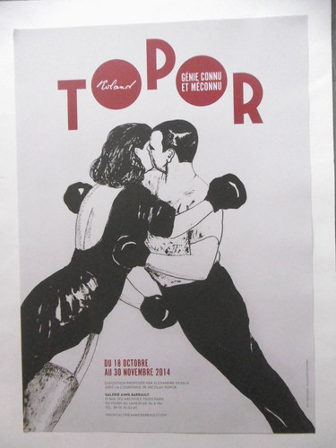 Topor roland affiche originale - topor,