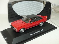 OPEL COMMODORE B GS/E Rouge et Noir SCHUCO 1:43