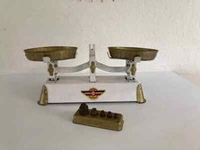 12 ⚜️ Antique toy small scale 1 kg toy made in France vintage metal