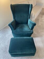 Strandmon Chair And Ottoman 