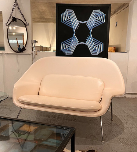 Eero saarinen leather womb - eero,