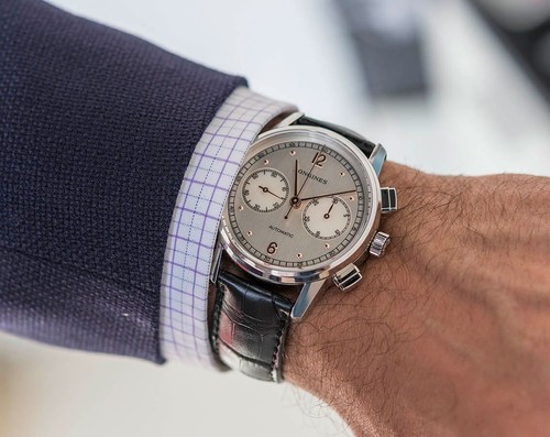 Chronographe longines heritage - longines,