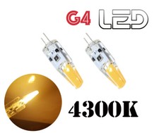 2 ampoules G4 LED 4300K éclairage Camping car Caravane Pilote Burstner Rapido