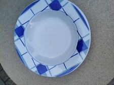 Assiettes creuses losanges