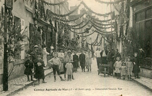 Carte mer comice agricole - comice, du