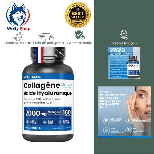 Collagène acide hyaluronique - collagène,