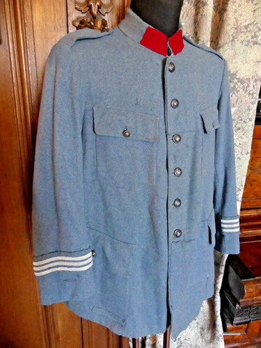 Ww1 uniforme vareuse bleu - ww1,