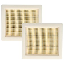 2 Filtres plissés plats