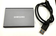 Samsung T7 MU-PC2T0T 2TB USB 3.2 Gen 2 Portable SSD - Titan Gray Grade A