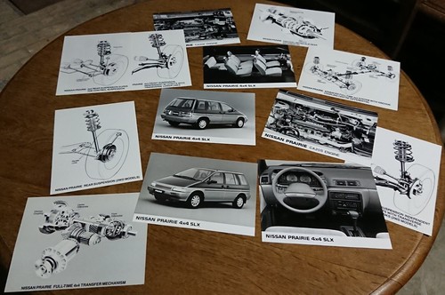 Lot photos presse nissan - de,