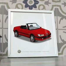 Poster Peugeot 306 cabriolet